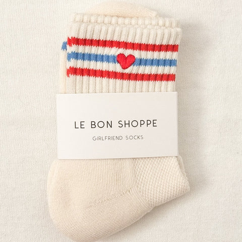 Embroidered Le Bon Socks